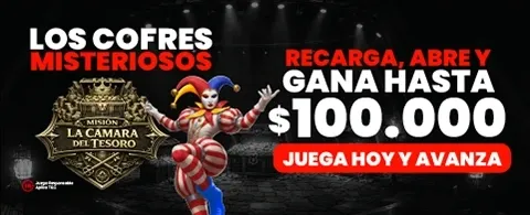 Promotional image of the Treasure Chamber with a luxury and betting theme